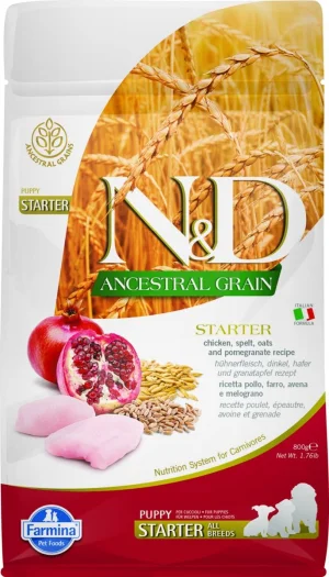 Farmina N&D Ancestral Starter Puppy Pollo & Melograno 800g