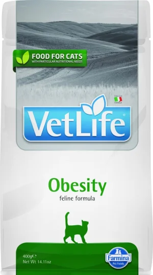 Farmina Vet Life Cat Obesity 400g - Mangime Dietetico per Gatti