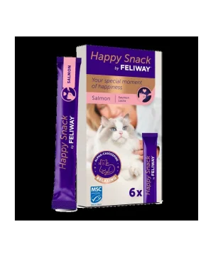 Feliway Happy Snack Salmone 6 Sticks - CEVA