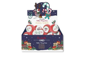 Ferribiella Palline Tennis Merry Xmas 6,5 cm - Box 50 pz