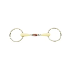 Filetto ad anelli con oliva girevole Happy Mouth HB-2501