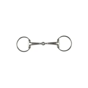 Filetto oliva imboccatura curva in acciaio inox - Umbria Equitazione