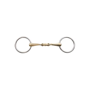 Filetto Umbria Equitazione Loose Ring Double Joint Bent Joint 16 mm