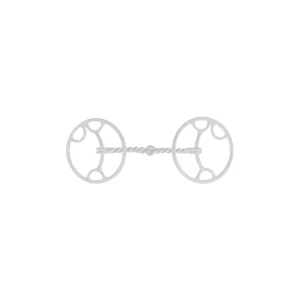 Filetto Western Gonzales Metalab - Imboccatura Torciglione Silver - 12,5 cm