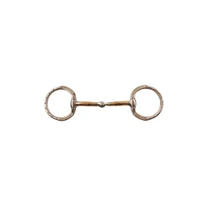 Filetto Western Pool's - Imboccatura in rame e anelli decorati - 12,5 cm