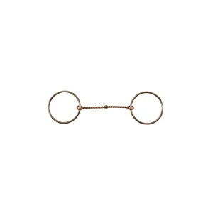 Filetto Western torciglione in rame - Pool's - 12,5 cm