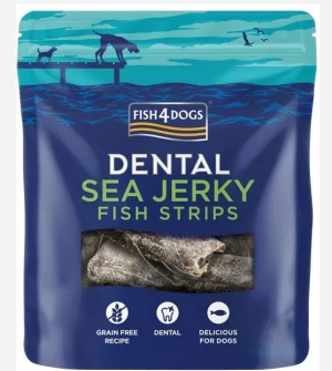 FISH4DOGS Dental Strisce Pesce Essiccato 100g