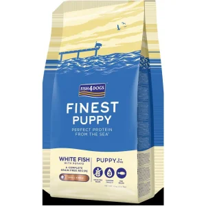 Fish4Dogs Finest Puppy Pesce Bianco/Patate (Small Kibble) 6 kg