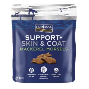 FISH4DOGS Support/Skin Coat Bocconcini Sgombro 225g