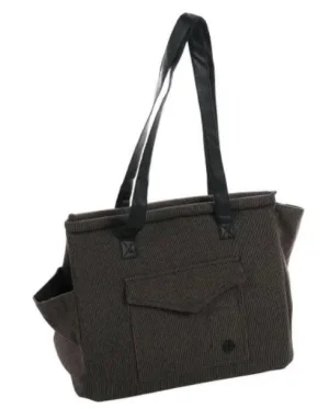 Flamingo Borsa Trasportino Marrone 45x23x33 cm