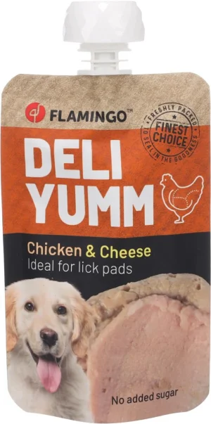 Flamingo Deli Yumm Fresh Meat Pollo & Formaggio 90 g