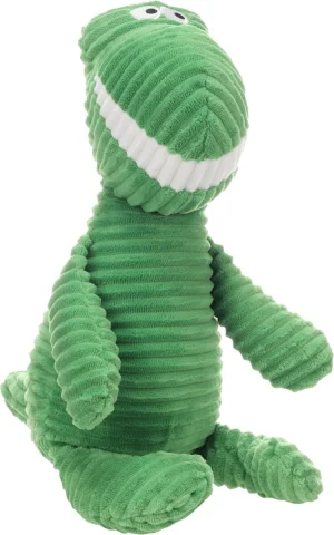 Flamingo Giocattolo Ribbi Croco Verde per Cani - 35x27x46 cm