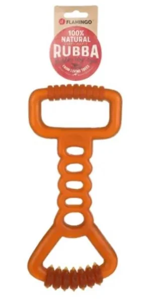 Flamingo Rubba gioco da tiro in gomma marrone 28,5x13,3x3 cm