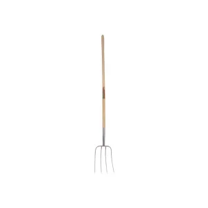 Forca letame Kerbl a 4 denti - manico 135 cm