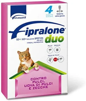 Formenti Fipralone Duo Spot-on Antiparassitario per Gatto