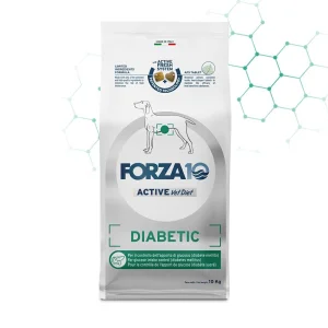 Forza10 Dog Diabetic Active - Mangime dietetico per cani