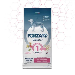 Forza10 Dog Diet Low Grain Maiale/Patate 12 kg
