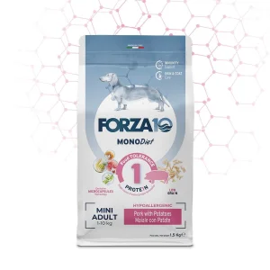 Forza10 Dog Diet Low Grain Mini Maiale/Patate 1,5 kg