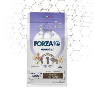 Forza10 Dog Diet Low Grain Mini/Toy Agnello e Riso 1,5 kg