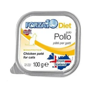 Forza10 Solo Diet Pollo per Gatto - 32 x 100 g
