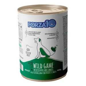 FORZA10 Umido per Cani Selvaggina, Patate e Carote 400 g