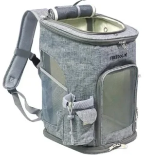 FreeDog Zainetto K2 Pro Grigio 27 x 27 x 43 cm