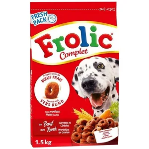 Frolic Manzo, Carote e Cereali 1,5 kg - Snack per Cani