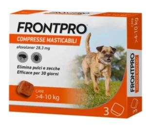 Frontline FrontPro per Cani Taglia M 4-10 kg, 28,3 mg