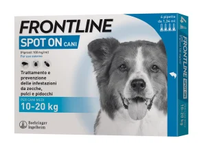 Frontline Spot-On Cani 10-20 kg - 4 pipette da 1,34 ml