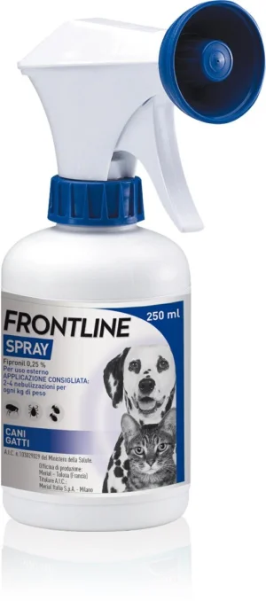 Frontline Spray ML 250 - Antiparassitario per Cani