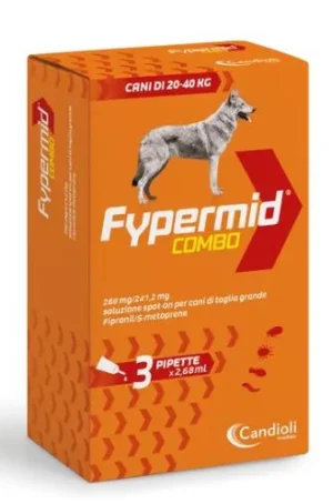 Candioli Fypermid Combo Cane 20-40 kg - 3 pipette da 2,68 ml