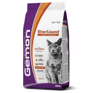 Gemon Crocchette Cat Sterilized Tacchino 7 kg