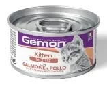 Gemon Mousse Kitten Salmone/Pollo per gattini 85 g