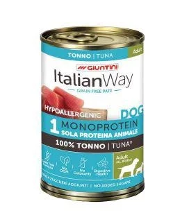 Giuntini Italian Way Hypo GF Paté Tonno Cane 400 g