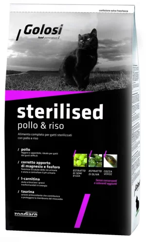 Golosì Cat Sterilized Pollo