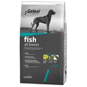 GOLOSI Dog Pesce 12 kg - Mangime Secco per Cani