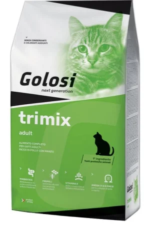 Goosi Cat Tris Mix 7,5 kg - Mangime Secco per Gatti