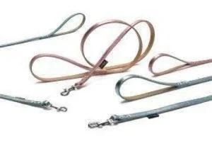 Guinzaglio per cani piccoli Luxo Puppy azzurro metallico