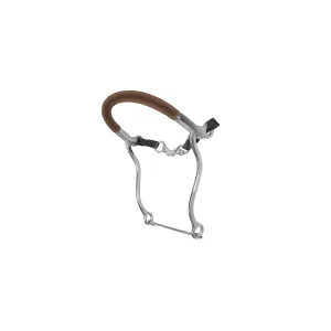 Hackamore aste lunghe con nasalina in gomma - Umbria Equitazione