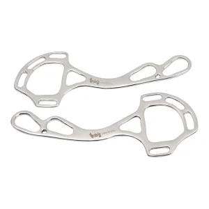 Hackmore in acciaio inox - Umbria Equitazione - Unica Alluminio