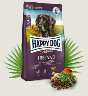 Happy Dog Irland Salmone e Coniglio 11 kg - Crocchette per cani