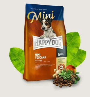Happy Dog Mini Toscana Salmone e Anatra 4 kg