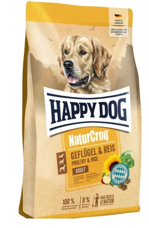 Happy Dog NaturCroq Pollo & Riso Crocchette per Cani 11 kg
