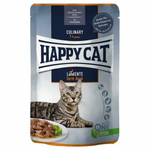 Happycat Culinary Anatra 24 x 85 g - Umido per Gatti