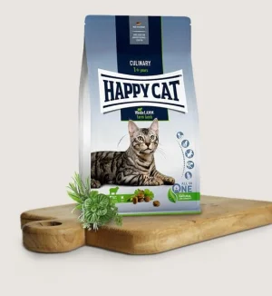 HappyCat Farm Agnello Crocchette per Gatti 1,3 kg