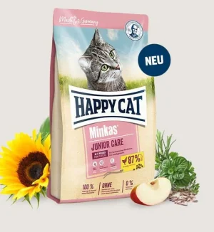 HappyCat Minkas Junior Care con Pollo - 10 kg