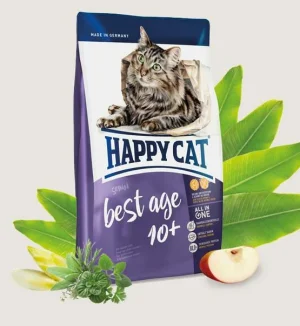 HappyCat Senior Agnello - Crocchette per Gatti 4 kg