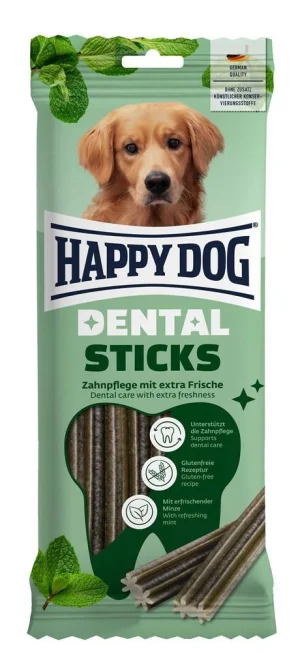 HappyDog Dental Sticks 130g - Snack per Cani
