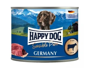 HappyDog Manzo 200 g – Cibo umido per cani
