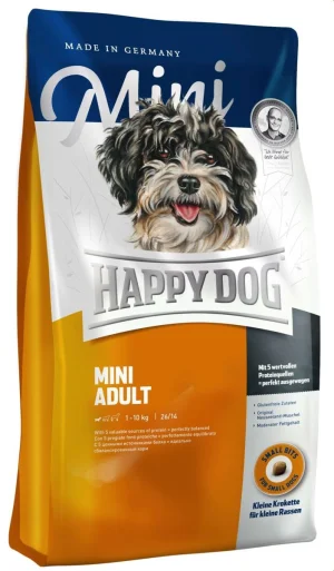 HappyDog Mini Adult 4 kg - Mangime secco per cani di piccola taglia